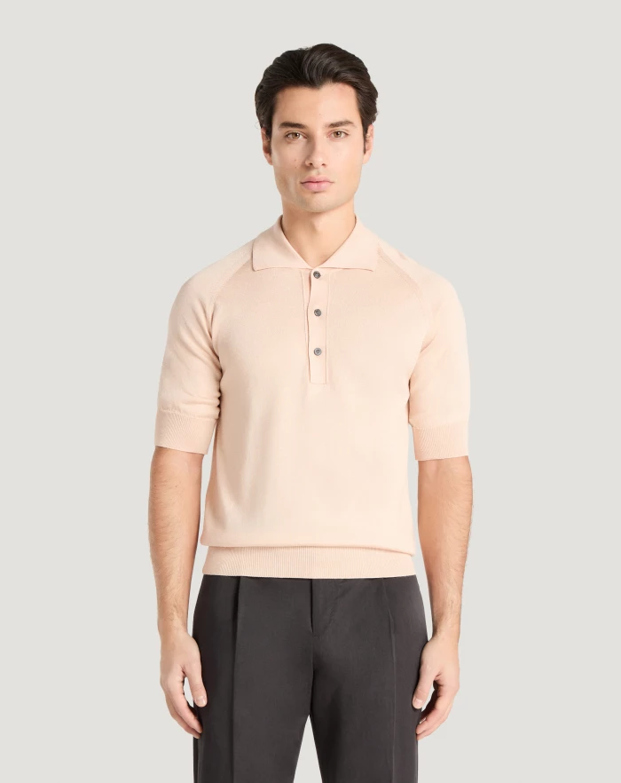 Pantaloni Torino Maglia in cotone e viscosa