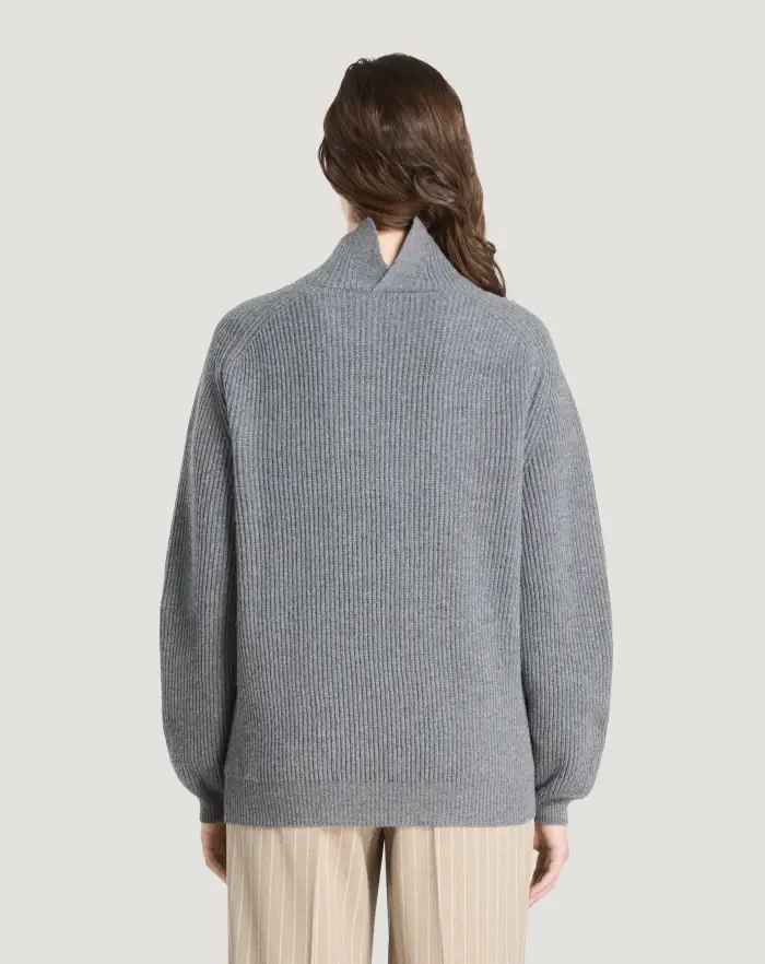 Pantaloni Torino Maglia In Lana E Cachemire