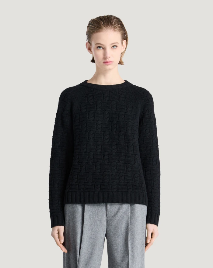 Pantaloni Torino Maglia in lana e cachemire