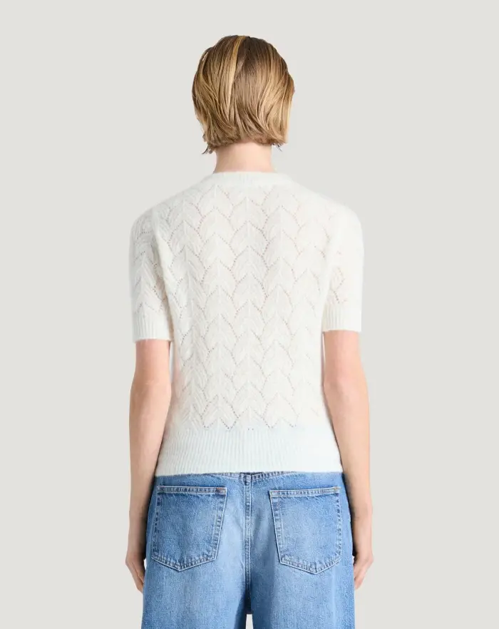 Pantaloni Torino Maglia In Mohair E Lana