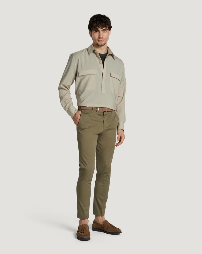 Pantaloni Torino Pantaloni Dieci In Twill