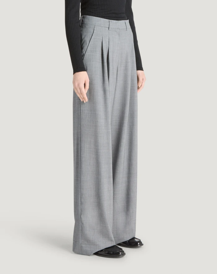 Pantaloni Torino Pantaloni Frankie In Lana