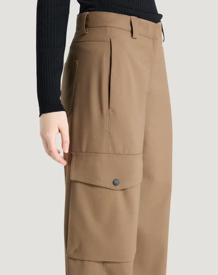 Pantaloni Torino Pantaloni Giselle In Tecno Lana