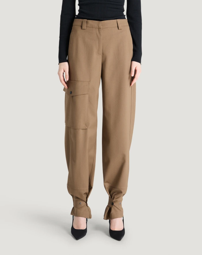 Pantaloni Torino Pantaloni Giselle in tecno lana