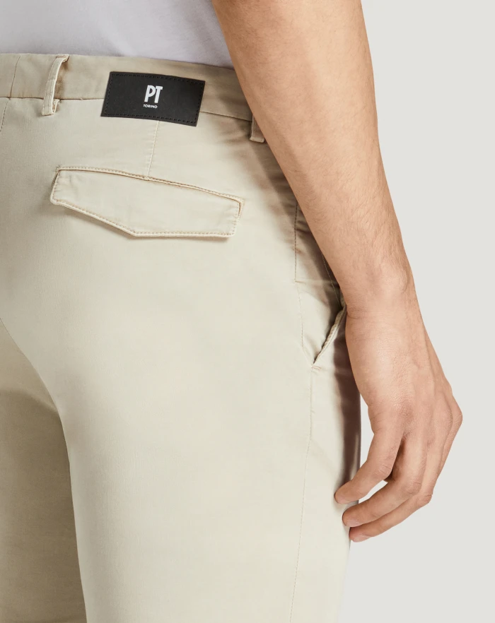 Pantaloni Torino Pantaloni House In Raso Stretch