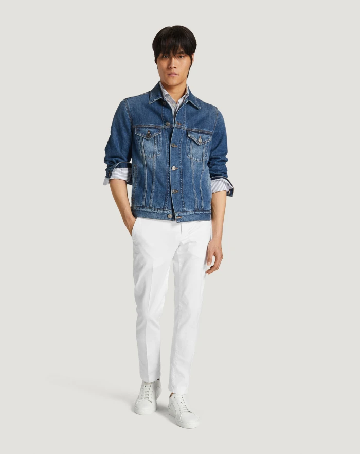 Pantaloni Torino Pantaloni House In Raso Stretch