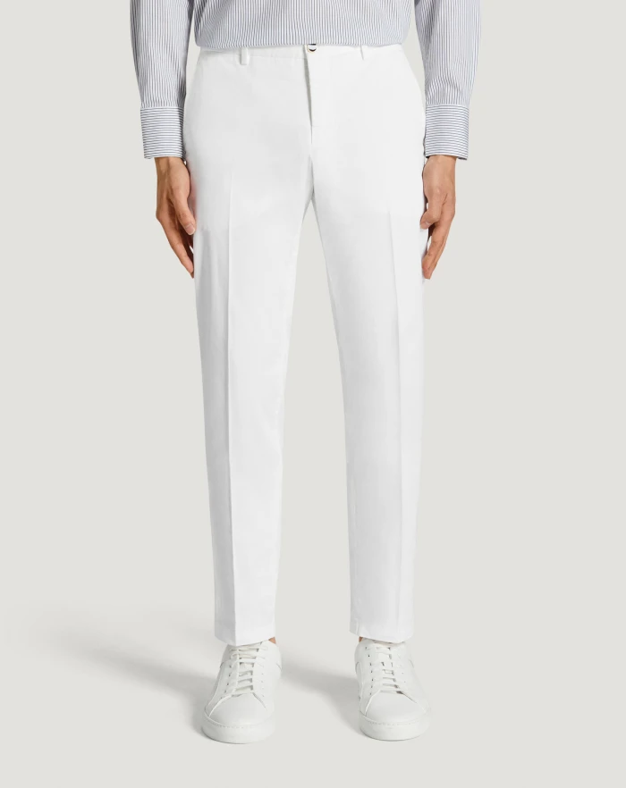 Pantaloni Torino Pantaloni House in raso stretch