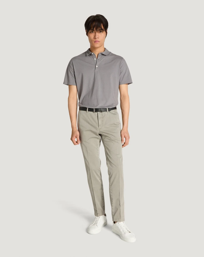 Pantaloni Torino Pantaloni House In Raso Stretch