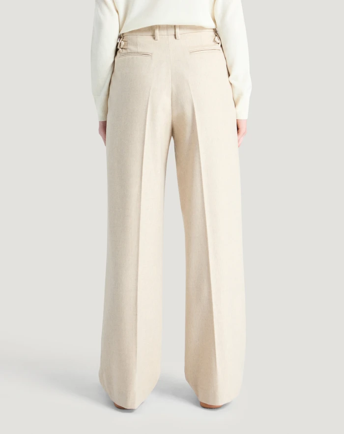 Pantaloni Torino Pantaloni Isabel In Flanella