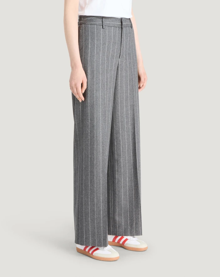 Pantaloni Torino Pantaloni Lorenza In Flanella