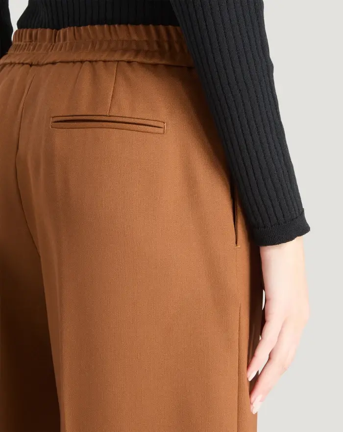 Pantaloni Torino Pantaloni Lorenza In Lana Stretch