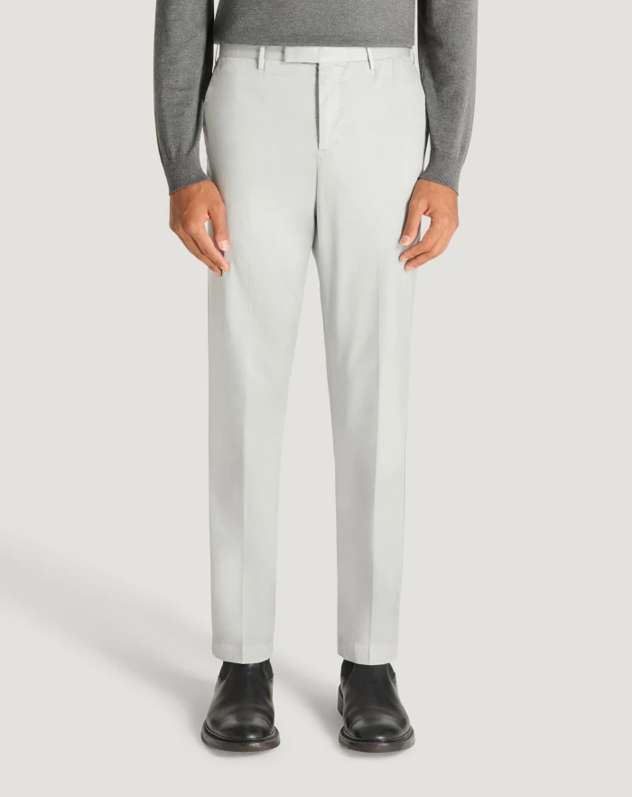 Pantaloni Torino Pantaloni Master in cotone satin