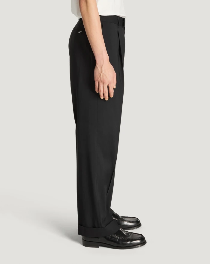 Pantaloni Torino Pantaloni Quindici In Lana