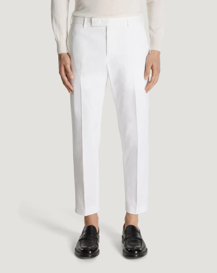 Pantaloni Torino Pantaloni Rebel in cotone batavia