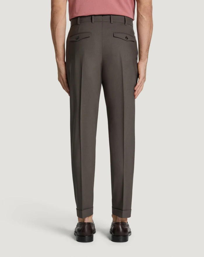 Pantaloni Torino Pantaloni Rebel In Lana Tropical