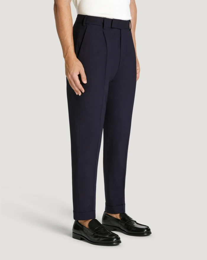 Pantaloni Torino Pantaloni Rebel In Lana Tropical