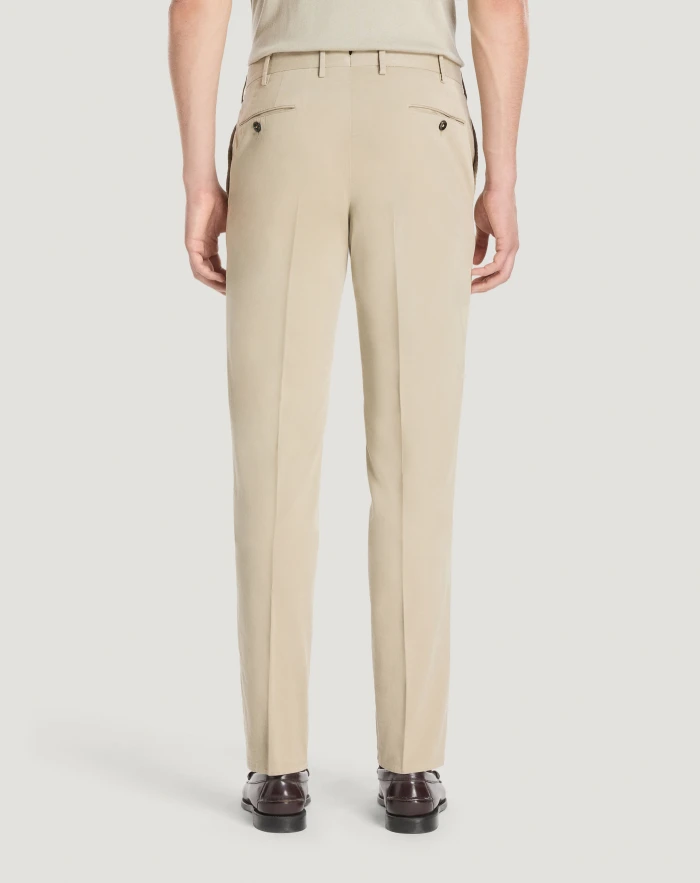 Pantaloni Torino Pantaloni Slim In Cotone Batavia