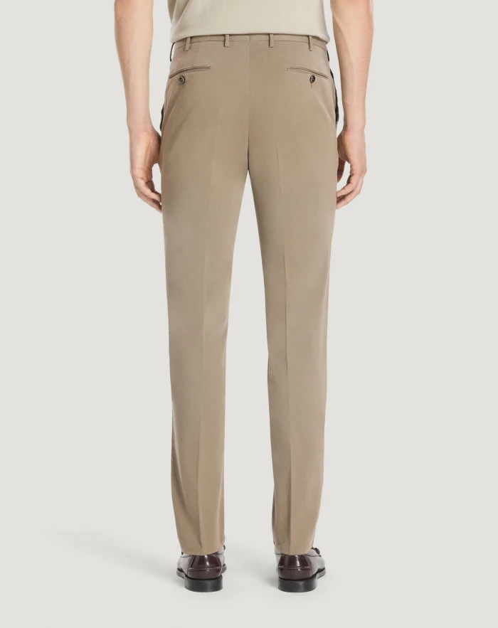 Pantaloni Torino Pantaloni Slim In Cotone Batavia