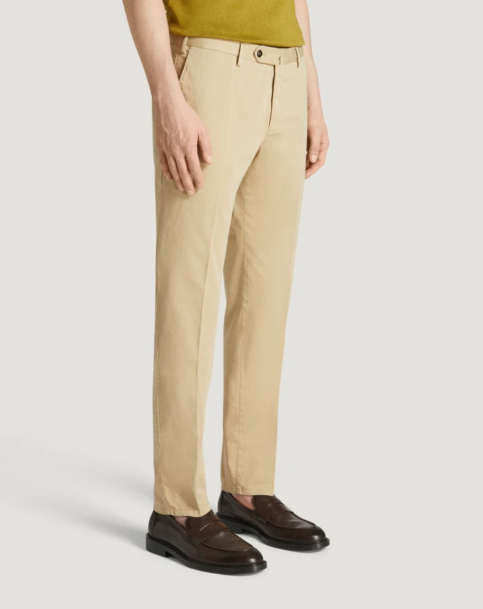 Pantaloni Torino Pantaloni Slim In Silkochino