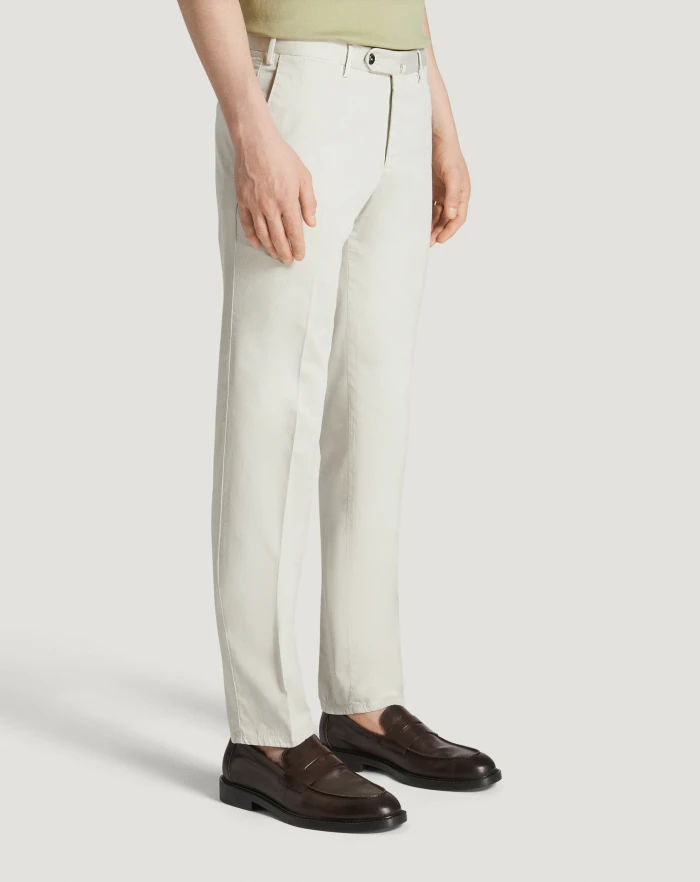 Pantaloni Torino Pantaloni Slim In Silkochino