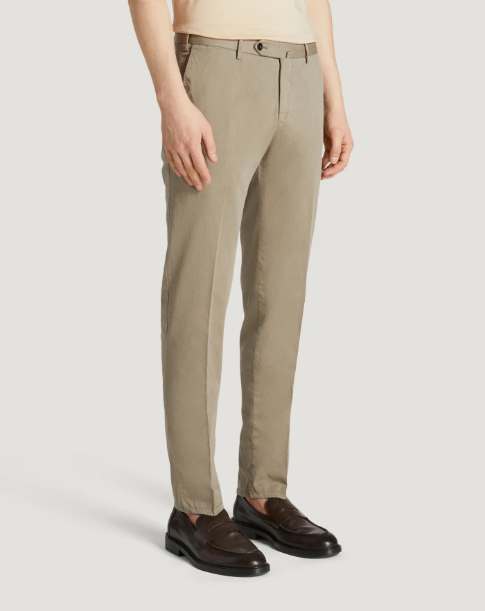 Pantaloni Torino Pantaloni Slim In Silkochino