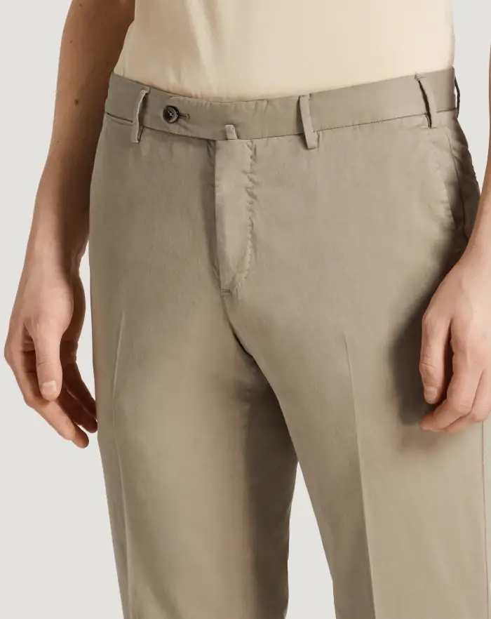 Pantaloni Torino Pantaloni Slim In Silkochino