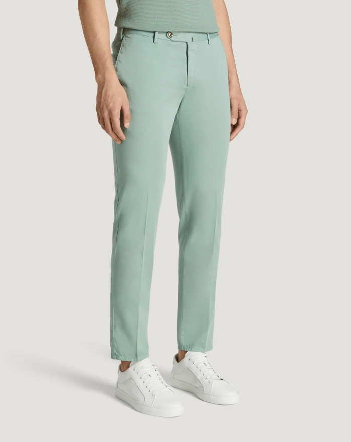 Pantaloni Torino Pantaloni Slim In Silkochino