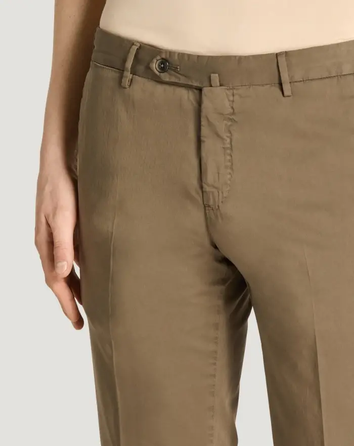 Pantaloni Torino Pantaloni Slim In Silkochino
