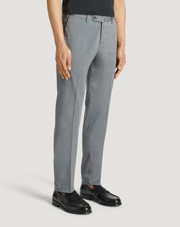 Pantaloni Torino Pantaloni Slim In Silkochino