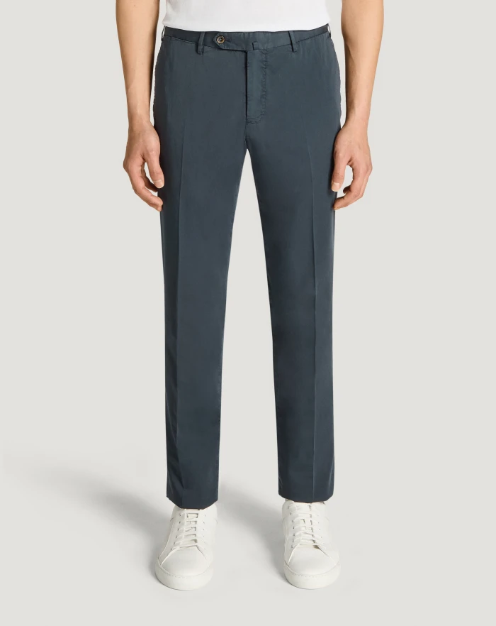Pantaloni Torino Pantaloni Slim in silkochino