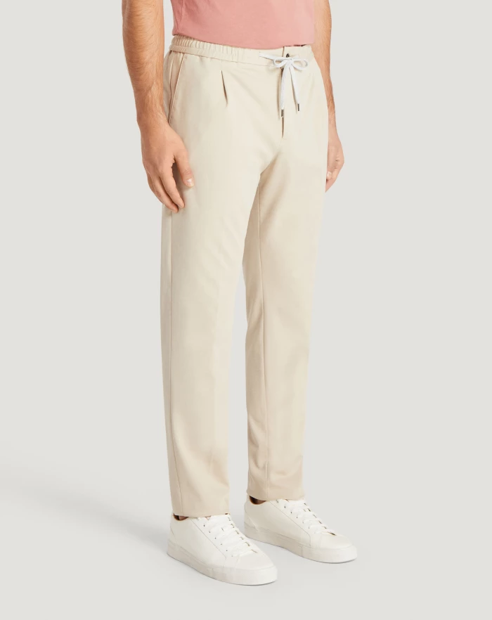 Pantaloni Torino Pantaloni Soft In Jersey Stretch