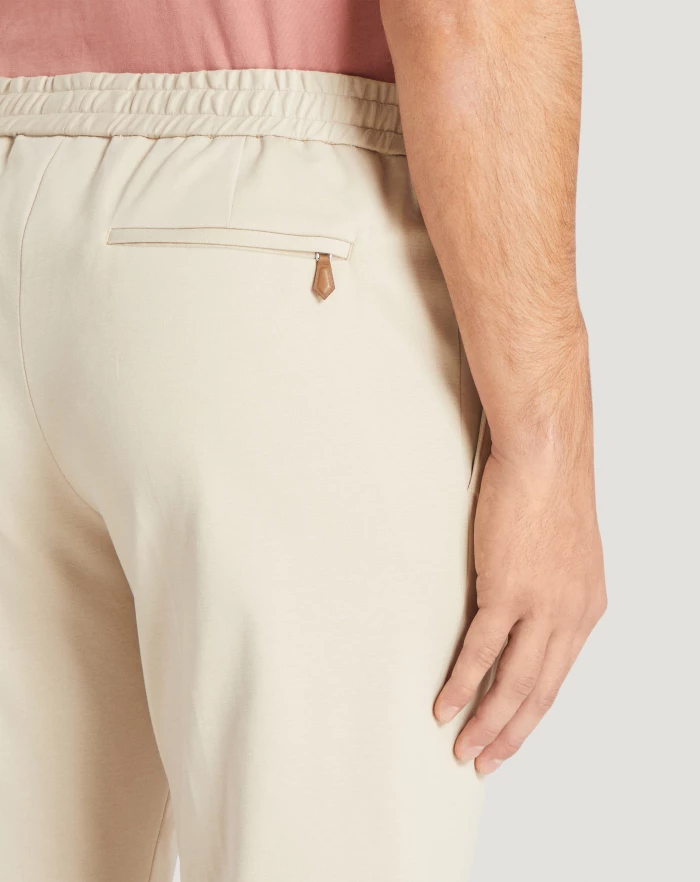 Pantaloni Torino Pantaloni Soft In Jersey Stretch