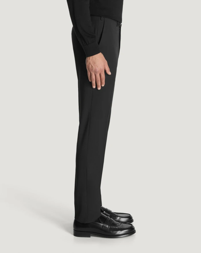 Pantaloni Torino Pantaloni Superslim In Tecno Lana