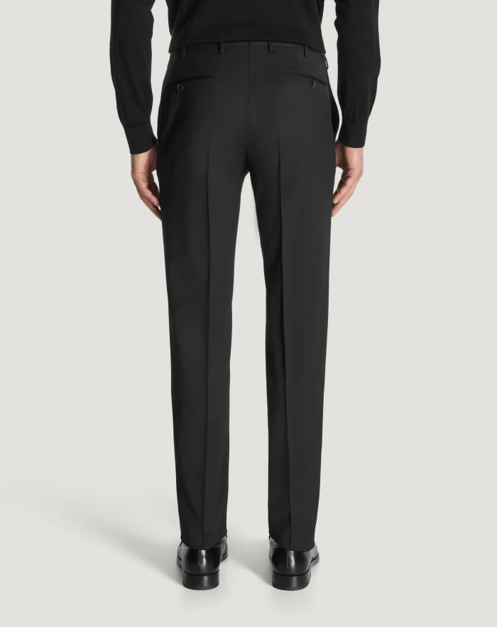 Pantaloni Torino Pantaloni Superslim In Tecno Lana