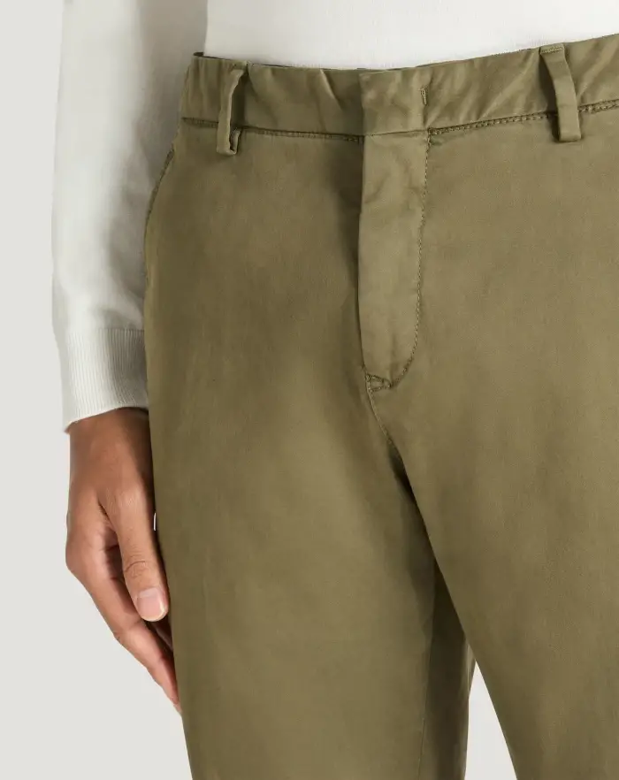 Pantaloni Torino Pantaloni Wonder In Satin Stretch