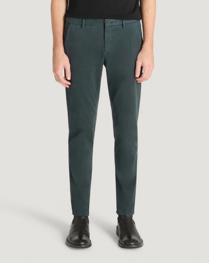 Pantaloni Torino Pantaloni Wonder in satin stretch