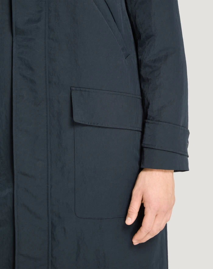 Pantaloni Torino Parka Con Cappuccio In Nylon