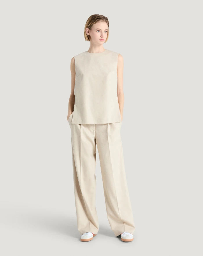 Pantaloni Torino Top In Flanella