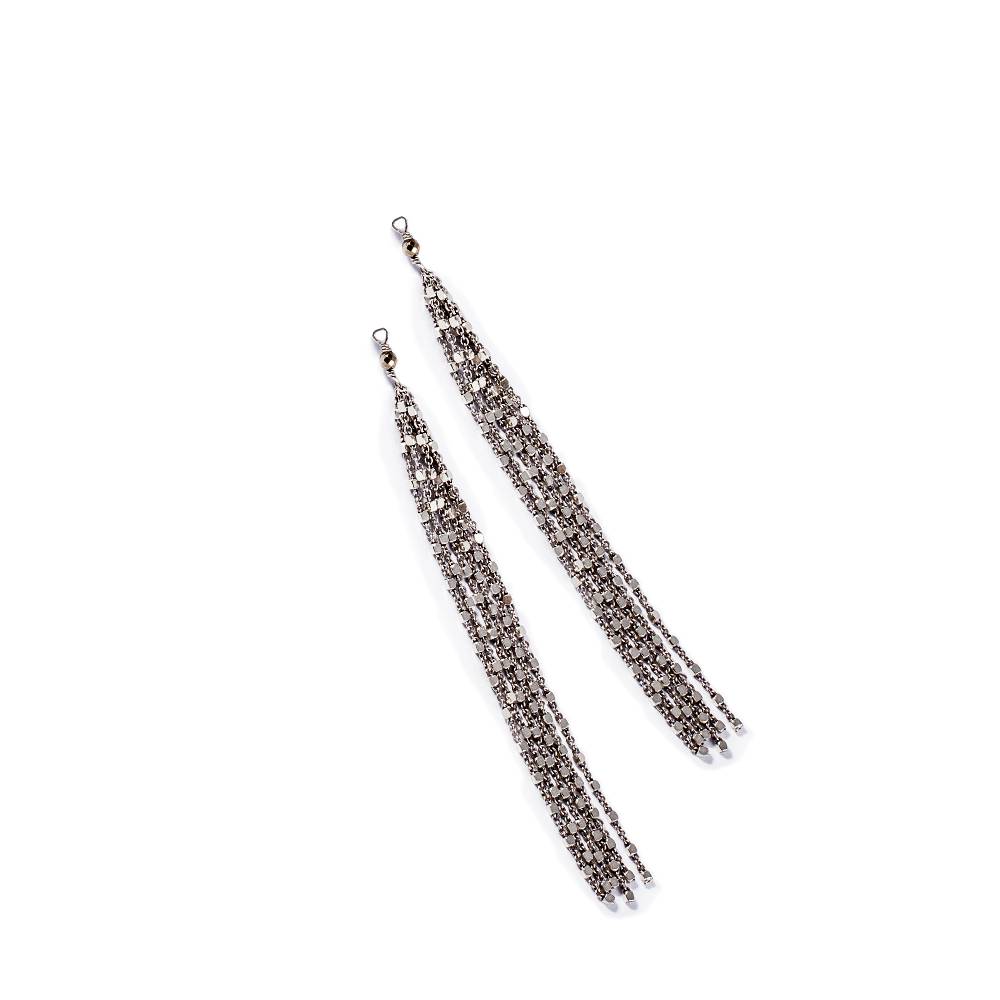 Paola Grande Gioielli ACCESSORI Frange lunghe in argento