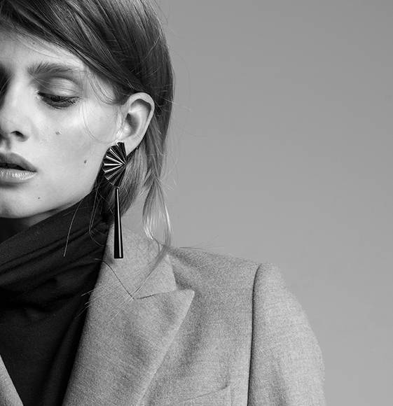 Paola Grande Gioielli ACCESSORI Gocce In Onice Nero