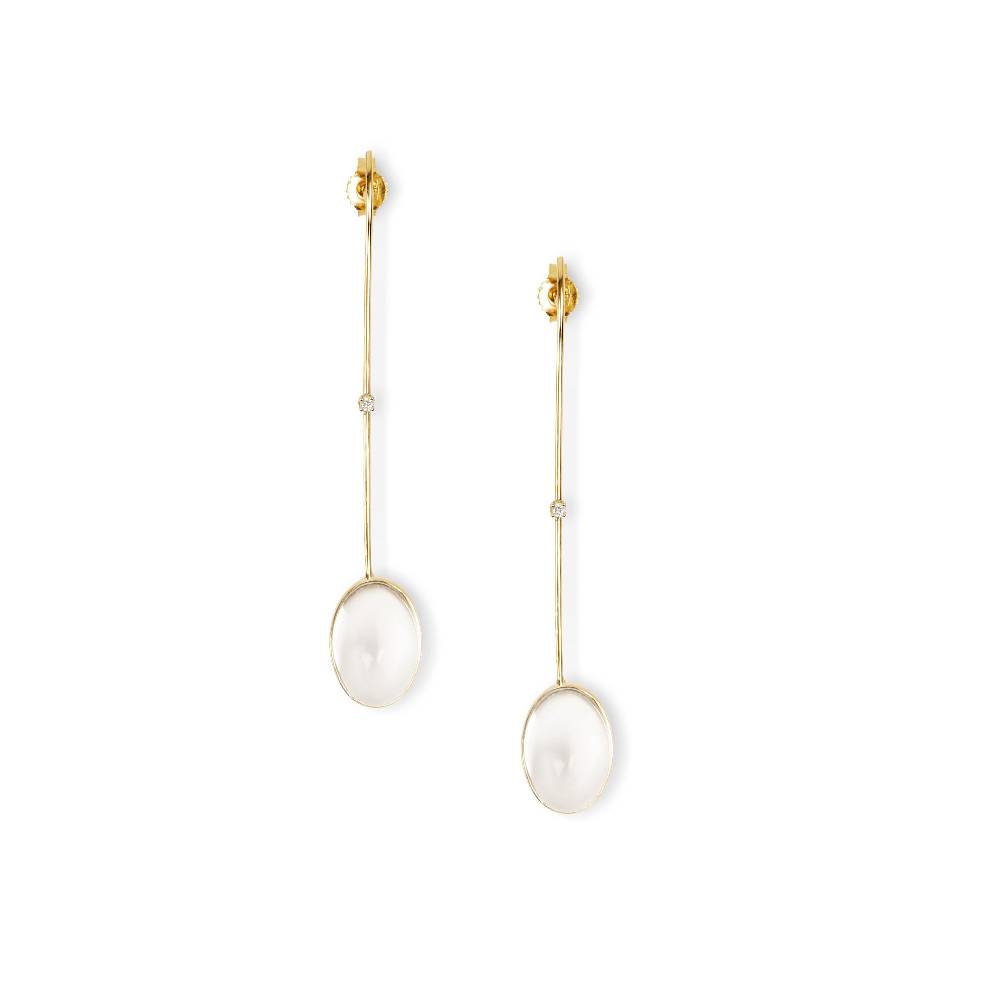 Paola Grande Gioielli AMI 'Amo' con cristalli cabochon