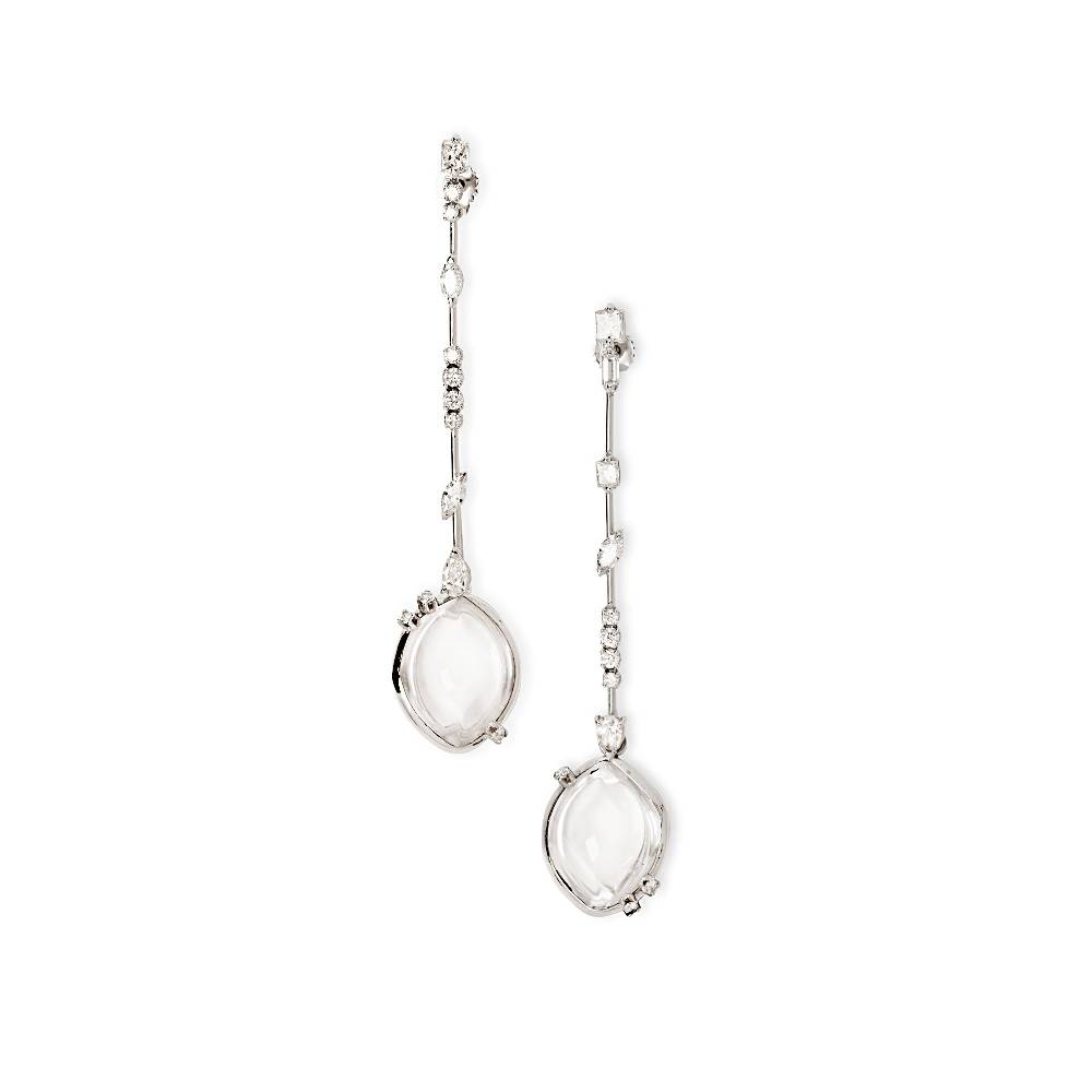 Paola Grande Gioielli AMI 'Amo' Con Cristallo E Diamanti