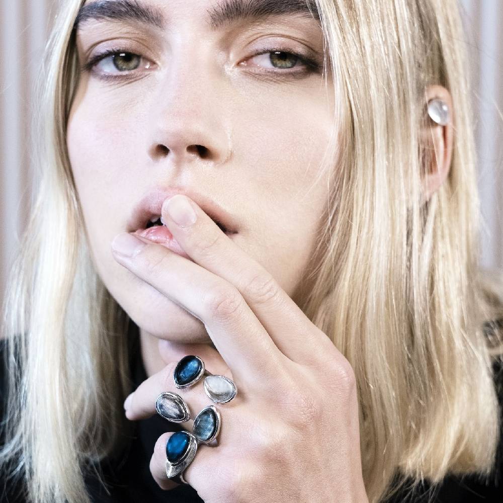 Paola Grande Gioielli AURUM Anello Goccia 4 Elementi