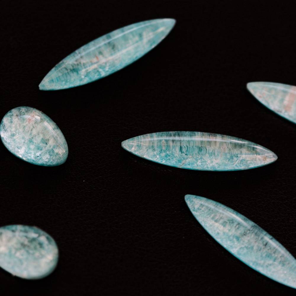 Paola Grande Gioielli AURUM Anello Navetta Con Amazzonite