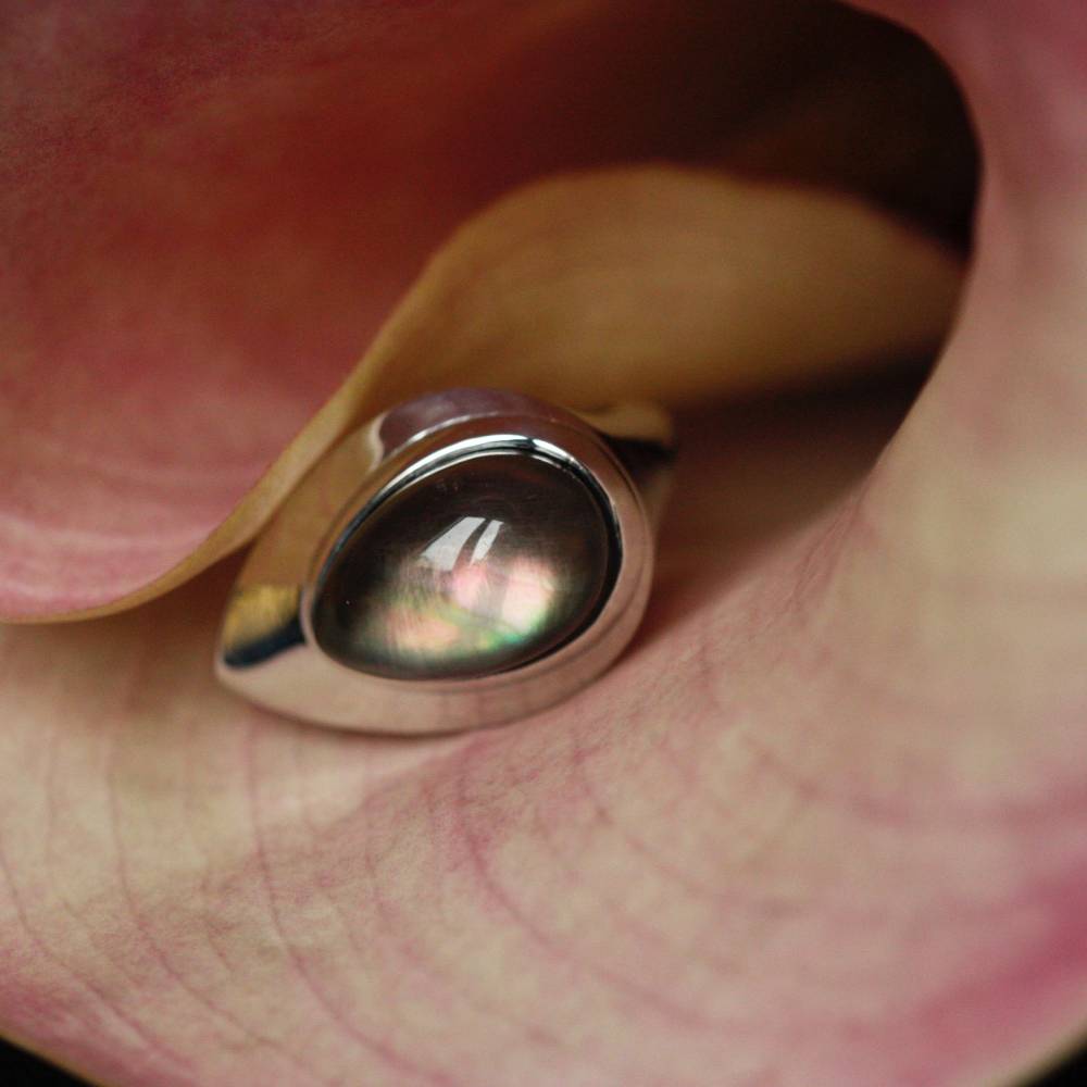 Paola Grande Gioielli AURUM Chevalier Con Madreperla Grigia