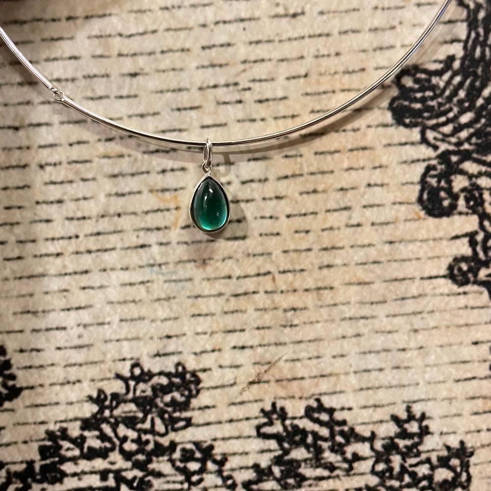 Paola Grande Gioielli AURUM Ciondolino In Argento A Forma Di Goccia