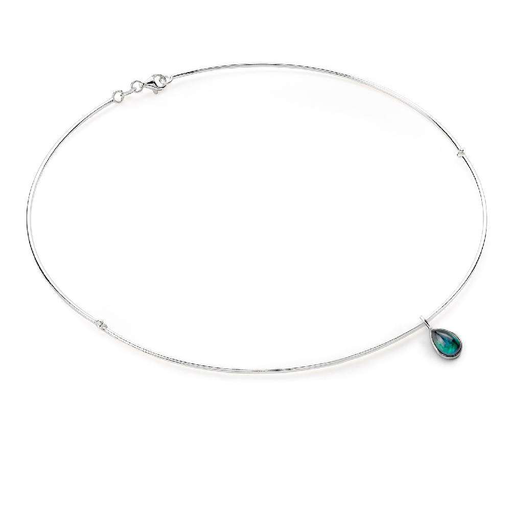 Paola Grande Gioielli AURUM Ciondolino in argento a forma di goccia