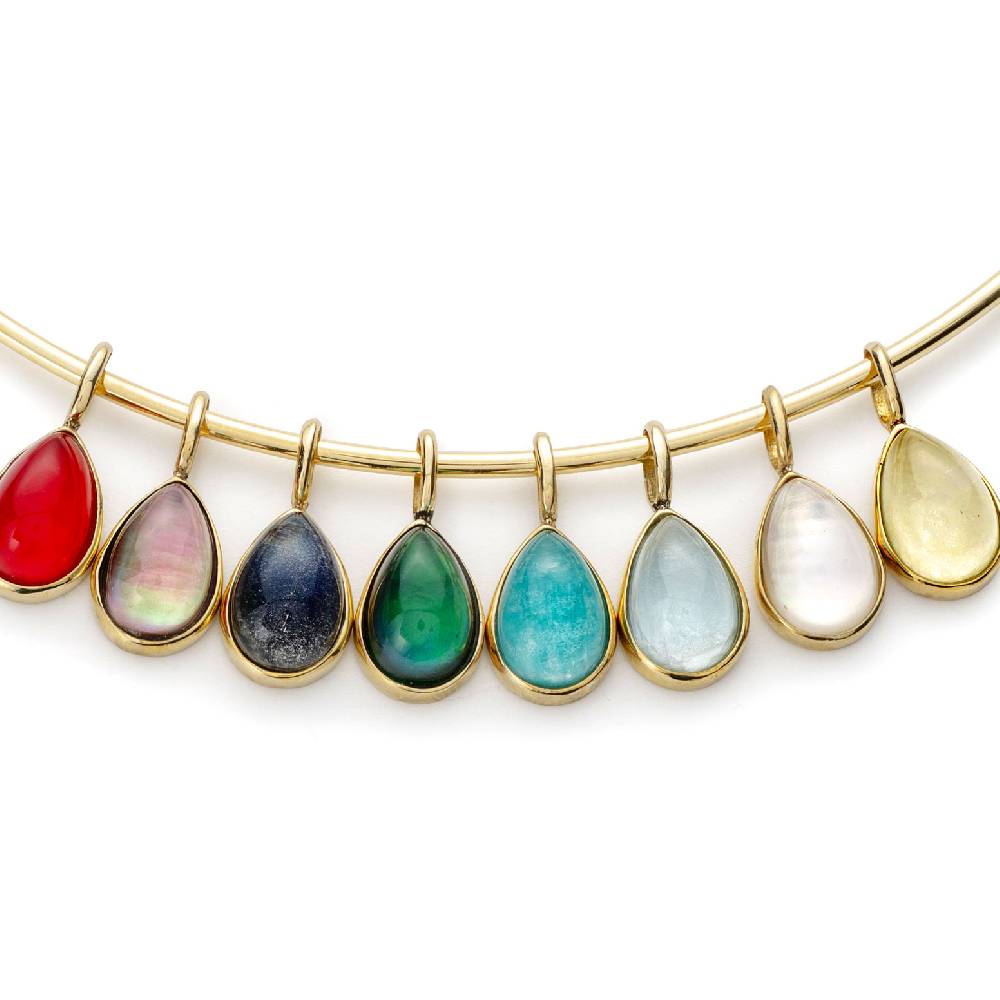 Paola Grande Gioielli AURUM Ciondolino In Bronzo A Forma Di Goccia