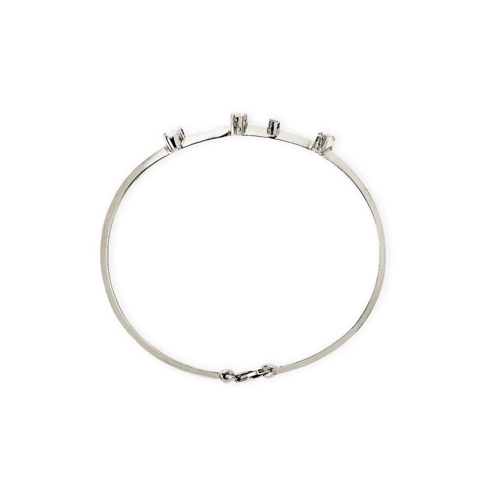 Paola Grande Gioielli BALANCE Bracciale 'Balance' Oro Bianco