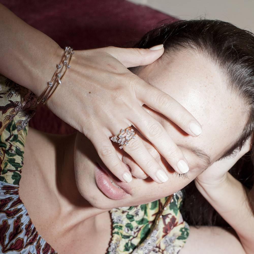 Paola Grande Gioielli BALANCE Bracciale 'Balance' Oro Bianco